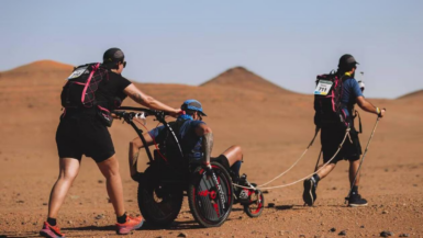 Handi Marathon des Sables un défi relevé