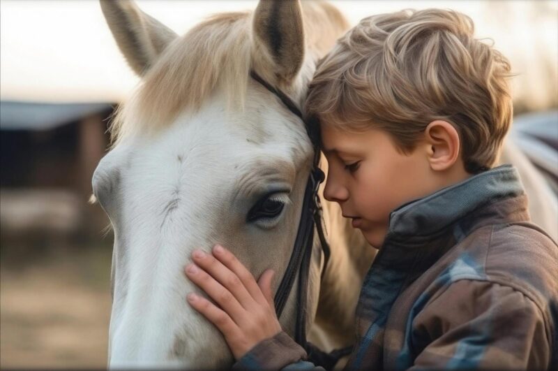 L'IME de Chevreuse Comment la médiation équine transforme la vie des enfants sourds-aveugles